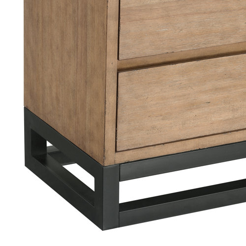 Mercury Row® Joshua Solid Wood Nightstand & Reviews Wayfair